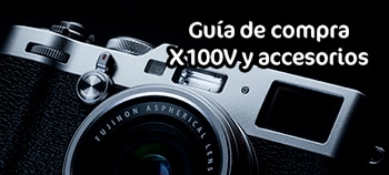 Comprar Fujifilm X100V y accesorios.