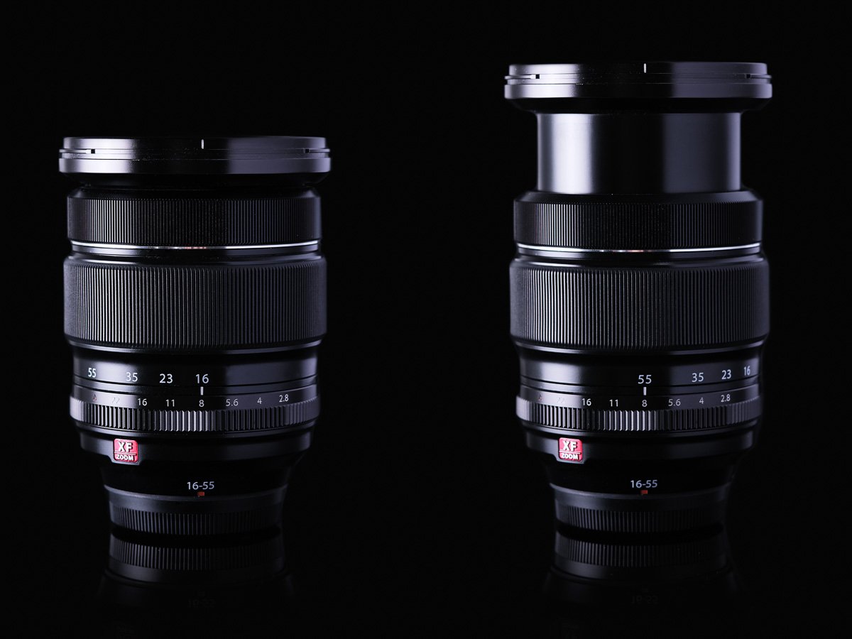 Extensión del Fujinon XF 16-55mm F2.8 R LM WR.