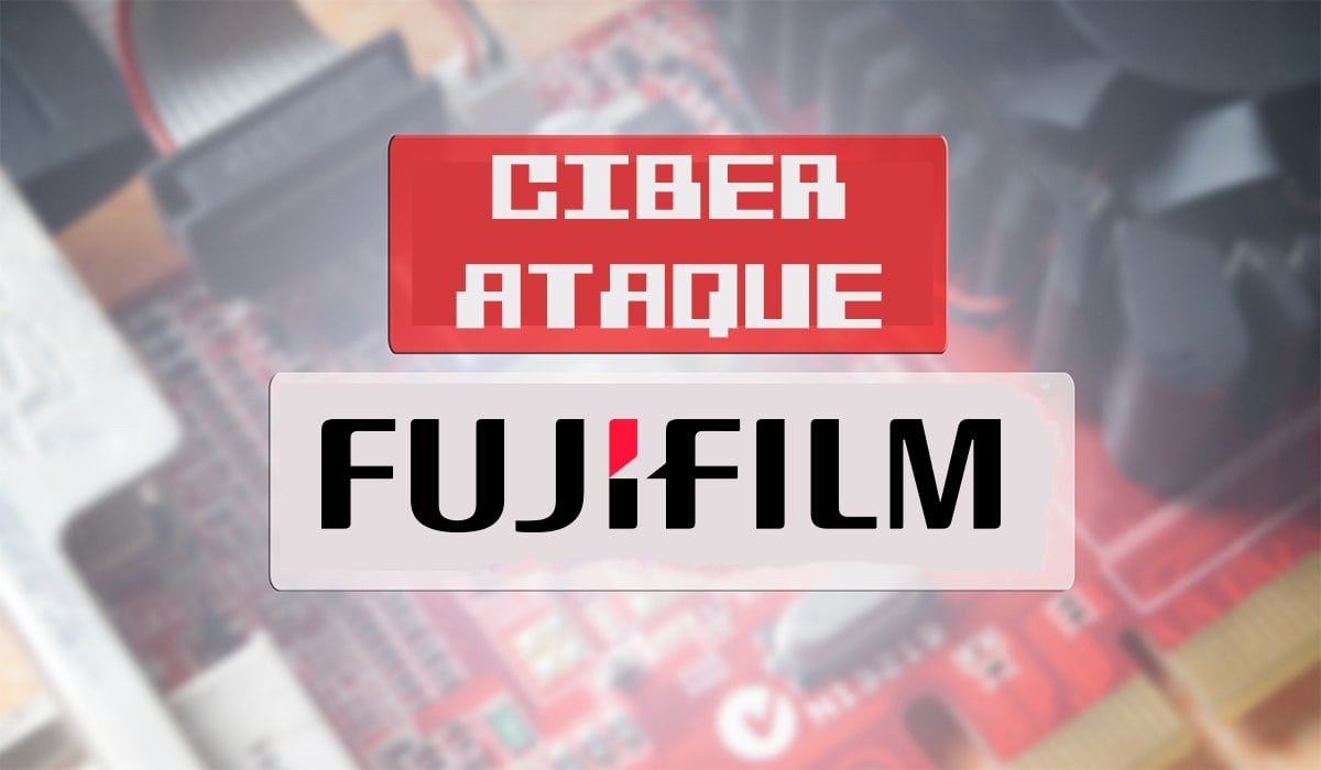 Fujifilm, víctima de un ataque cibernético.