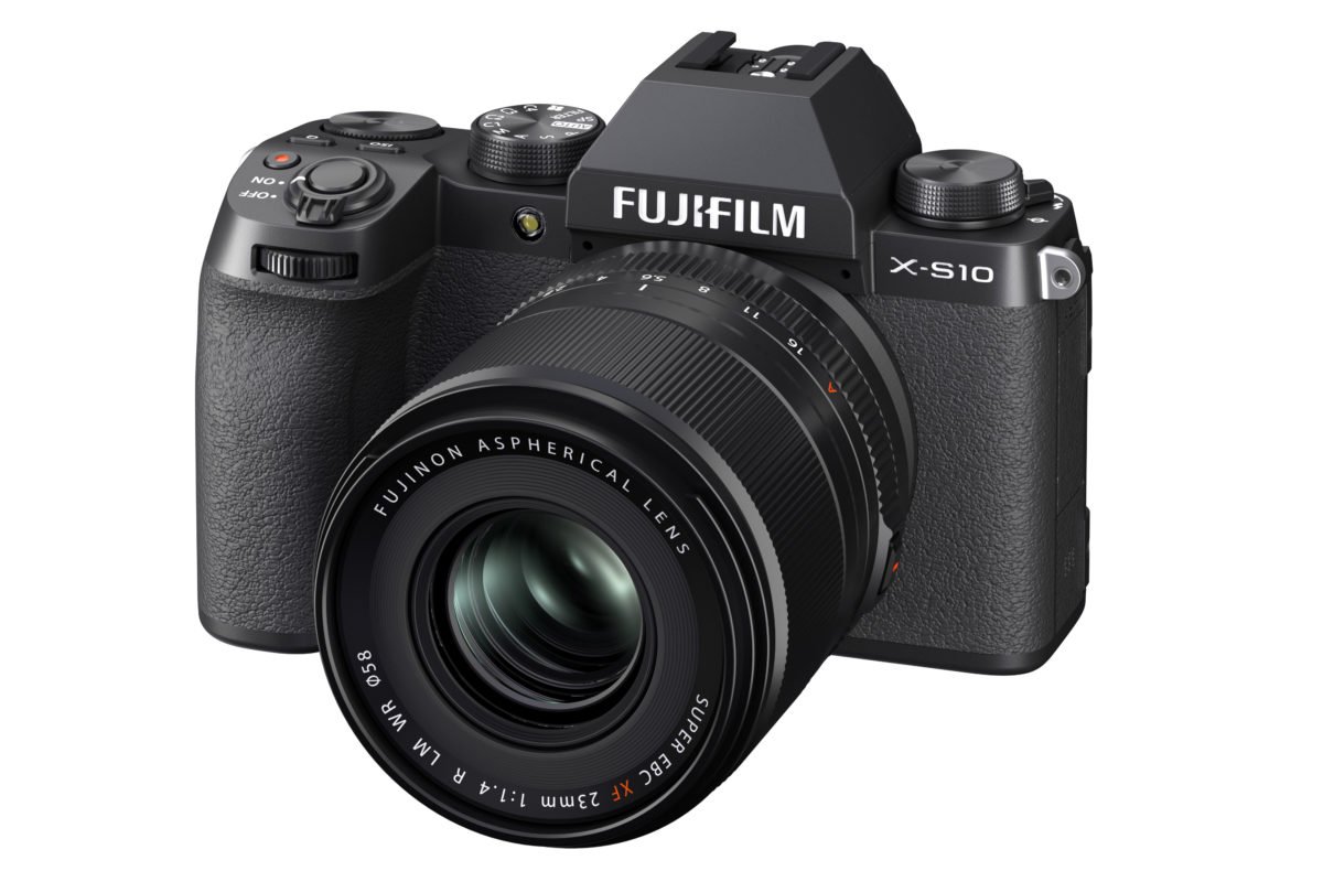 Fujinon 23mm F1.4 R LM WR acoplado a la Fujifilm X-S10.
