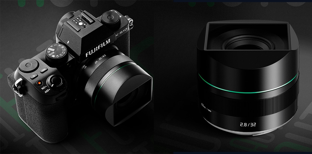 TTArtisan 32mm F2.8 XF para Fujifilm.