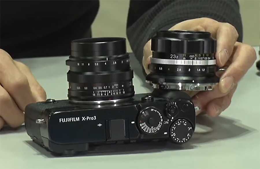 Voigtländer Nokton 23mm F1.2 para Fujifilm X y Nikon Z.