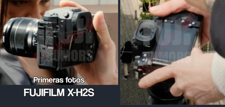 Primeras imágenes filtradas de la Fujifilm X-H2S