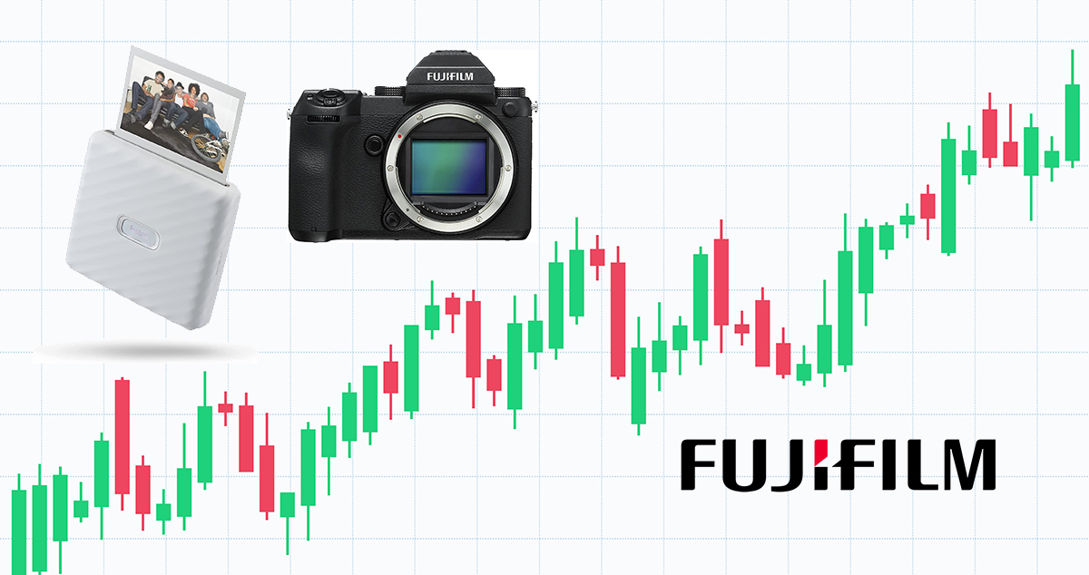 Subida de ingresos en fotografía de Fujifilm en el año fiscal 2021.