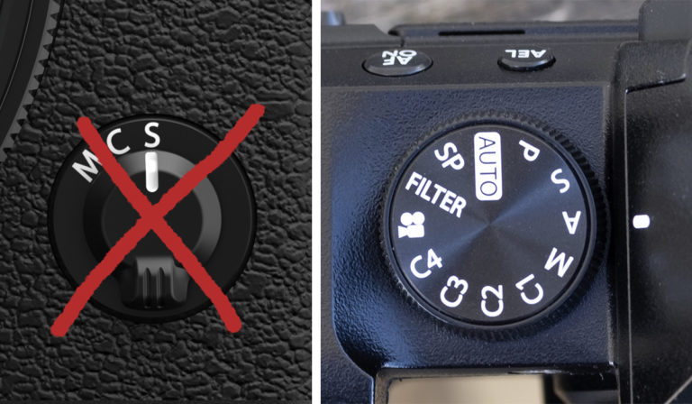 [Rumor] Fujifilm X-H2S con dial P-A-S-M y ausencia de dial M-S-C