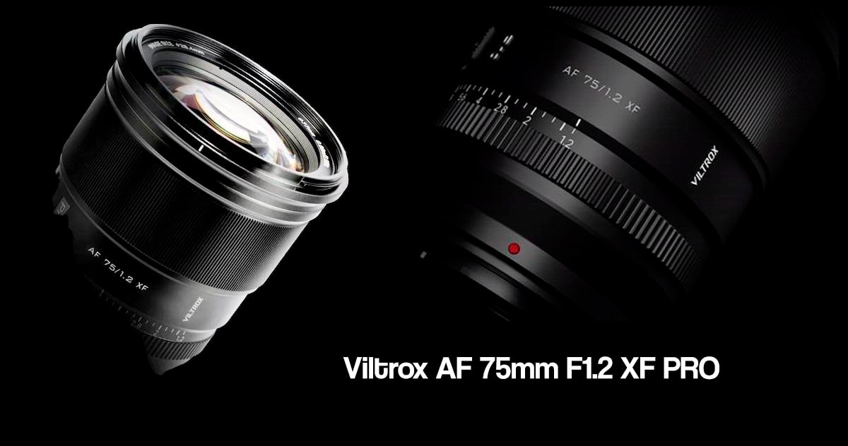 Viltrox AF 75mm F1.2 XF PRO para Fujifilm X.