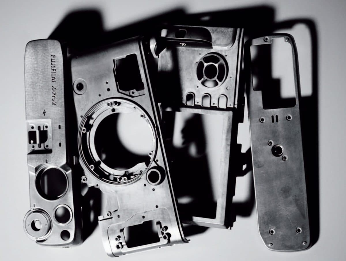 Armazón de la Fujifilm 
X-Pro2.