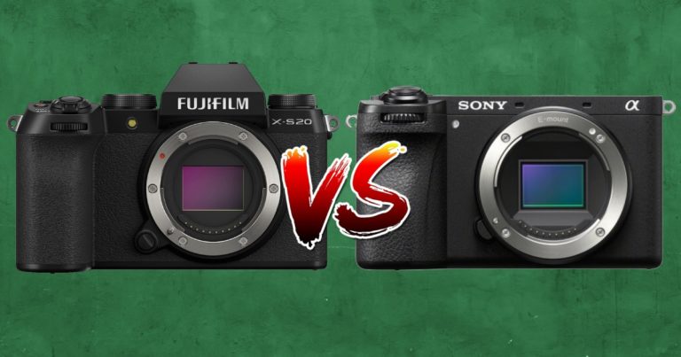 Fujifilm X-S20 vs Sony A6700: duelo de especificaciones