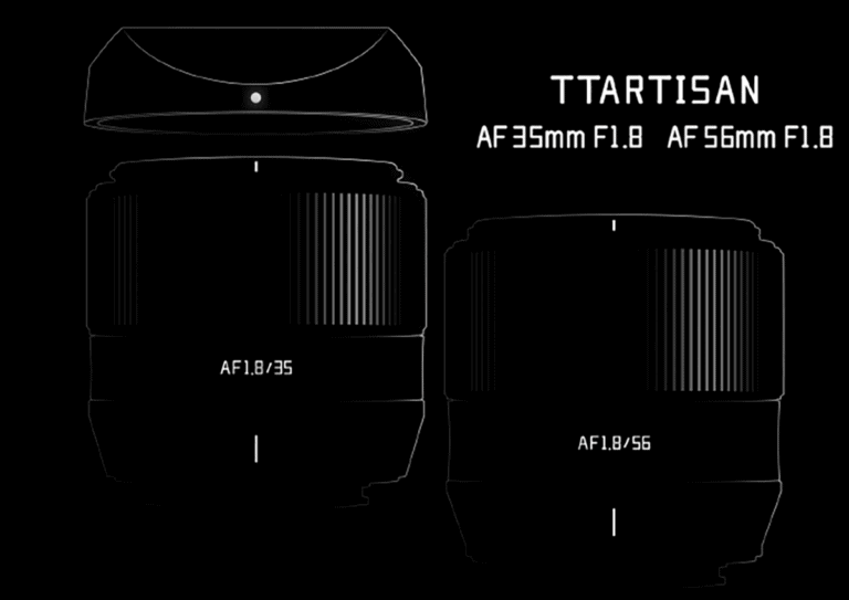 TTArtisan AF 35mm y 56mm F1.8 con autoenfoque y para Fujifilm X, lanzamiento inminente…