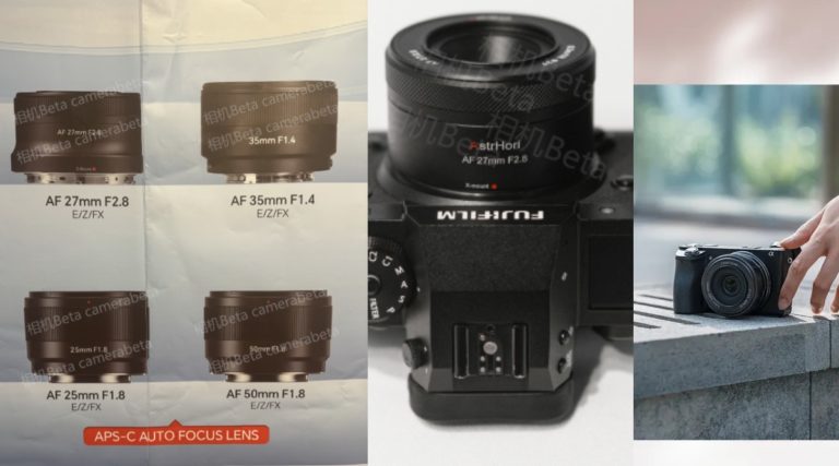 Próximos objetivos chinos con autoenfoque para Fujifilm: 7Artisans, TTartisan, AstrHori…