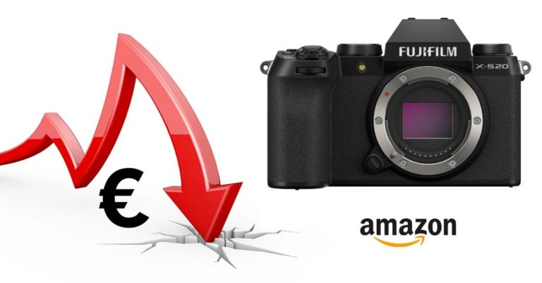 (18-11) Fujifilm X-S20, otros 100€ de rebaja y precio mínimo histórico en Amazon