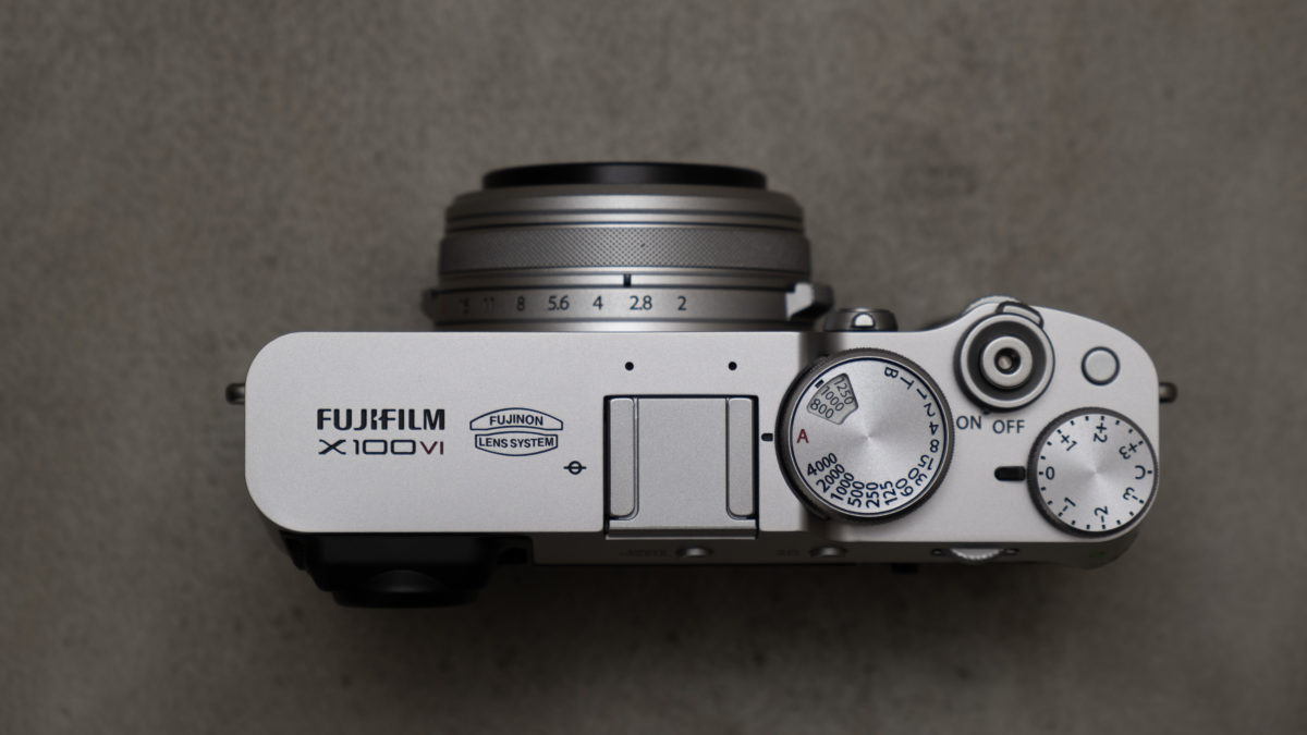 Fujifilm X100VI, diales superiores.
