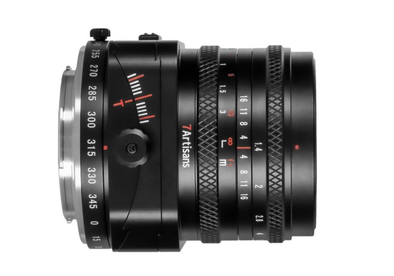7Artisans 50mm F1.4 Tilt / Shift para Fujifilm y descentrable a bajo coste