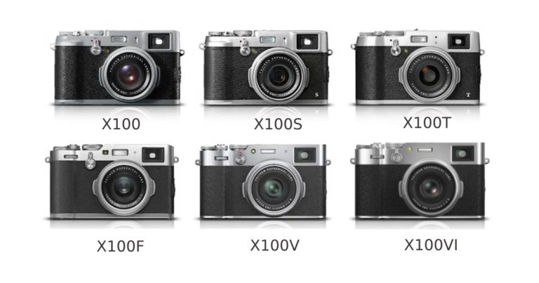 Genealogía de la línea X100 de Fujifilm: 6 cámaras y 13 años de evolución