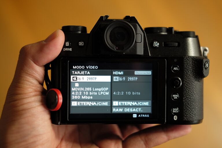 Ajustes de vídeo en Fujifilm: la guía para dummies