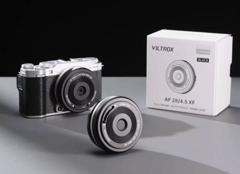 Viltrox 28mm F4.5: nuevo objetivo-tapa con autoenfoque para Fujifilm X