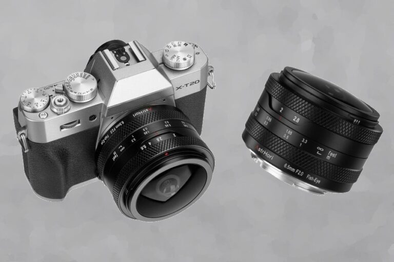 AstrHori 6.5mm F2 Fish-Eye, un ojo de pez circular para Fujifilm