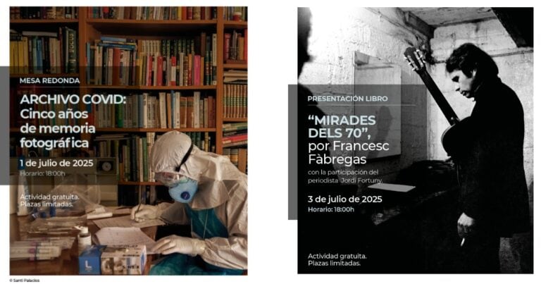 Agenda Fujistas: charla de fotografía y pedagogía, mesa redonda «Archivo COVID» y presentación del libro «Mirades dels 70», de Francesc Fàbregas