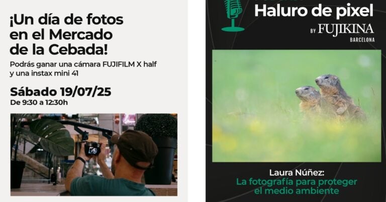 Agenda Fujistas: concurso fotográfico en el Mercado de la Cebada y podcast con Laura Núñez