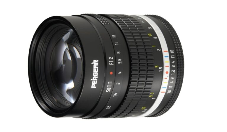 Pergear 50mm F1.2: estética retro, luminosidad extrema y precio de derribo